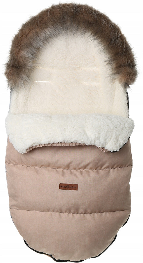 GONDOLA SLED SLEEPING BAG INSULATED WITH PREMIUM FUR BABYMAM Manufacturer code 5903672174428