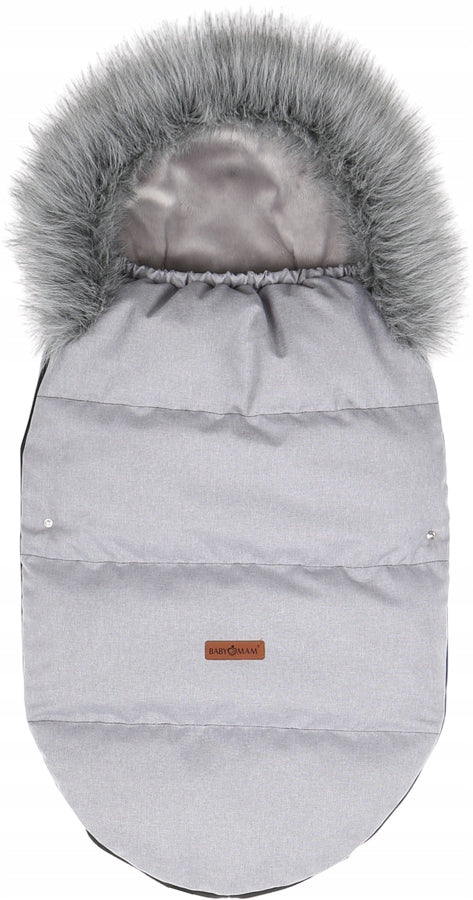GONDOLA SLED SLEEPING BAG WATERPROOF INSULATED WITH FUR BABYMAM Manufacturer code 023977