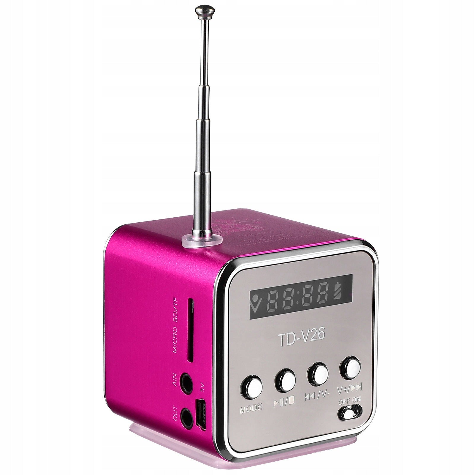 GŁOŚNIK BEZPRZEWODOWY MINI RETRO RADIO ZESTAW 1 SZTUKA Model other