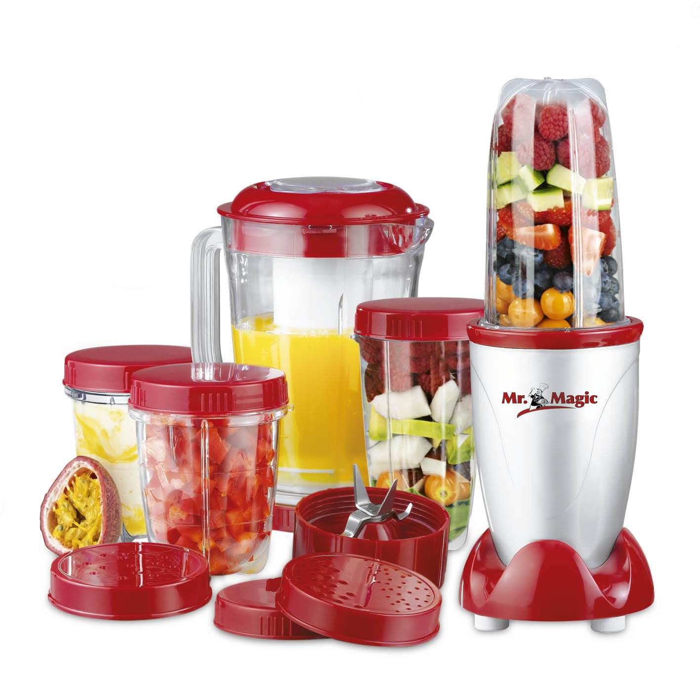 GOURMETmaxx Smoothie Maker 18 Piece Stand Mixer Set 400W