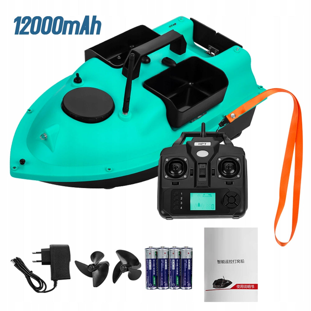 GPS bait boat R18, 40 points, 3 chambers, 500m, 12000mAh, EU Model R18