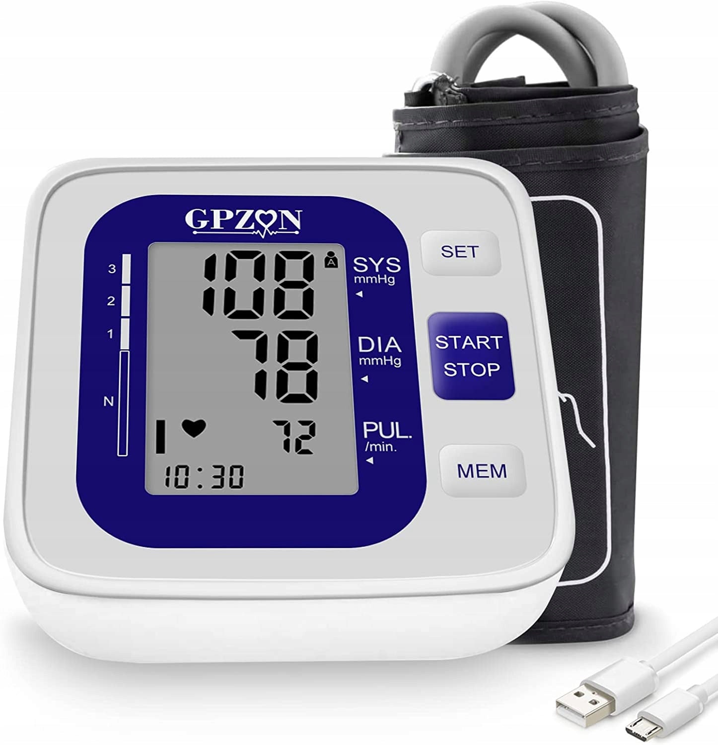 GPZON blood pressure monitor