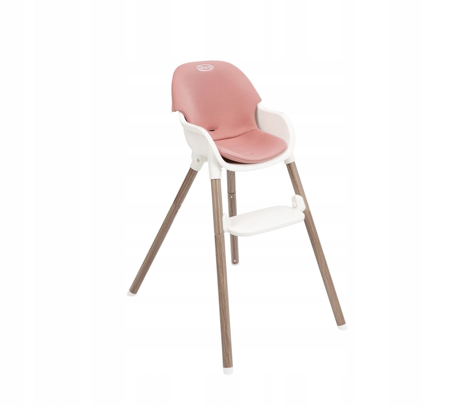 GRACO Presti 3in1 Feeding Chair with Compact Folding Dusty Rose Color pink