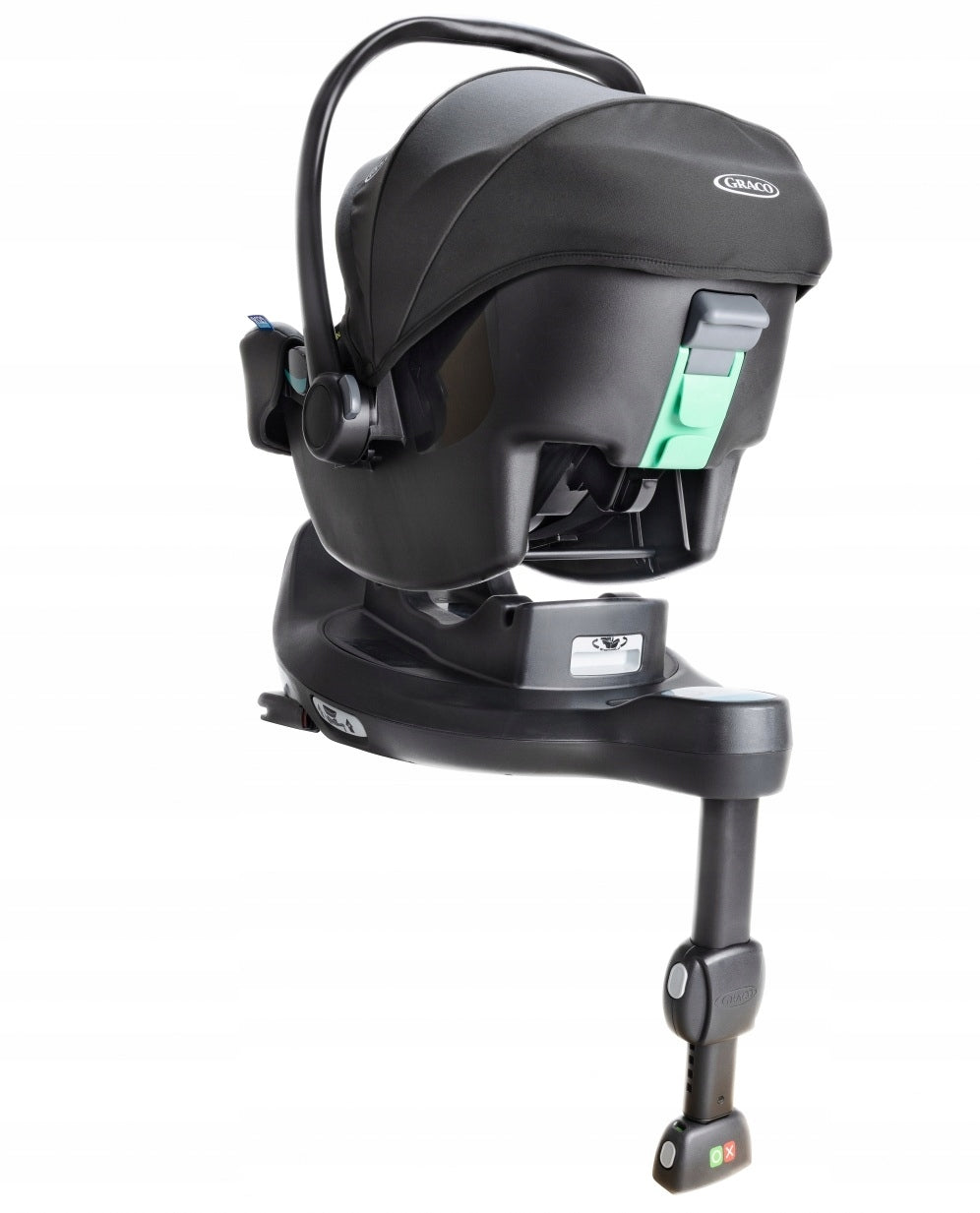 GRACO SNUGLITE SEAT WITH SNUGTURN 360° i-Size SWIVEL BASE Brand Graco