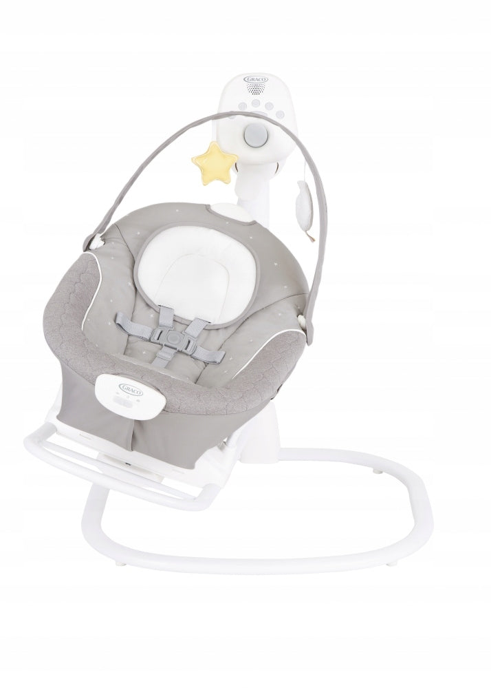 GRACO SWING ROCKER 2in1 MAGNETIC MOVEMENT SOFTSWAY STARLIGHT Packaging status original