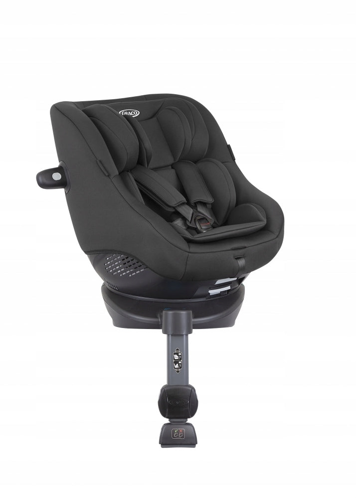 GRACO TURN2ME ISOFIX R129 I-SIZE SEAT 0-18 KG SWIVEL 360 MIDNIGHT