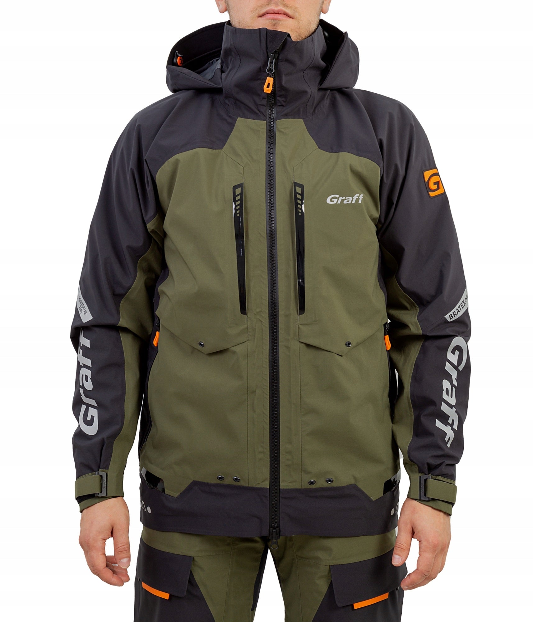 GRAFF MEN'S RAIN JACKET -25 000mm - size M Color green
