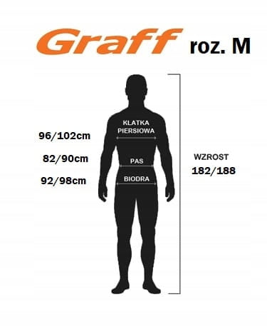 GRAFF RAIN FISHING PANTS size M Model 706-B