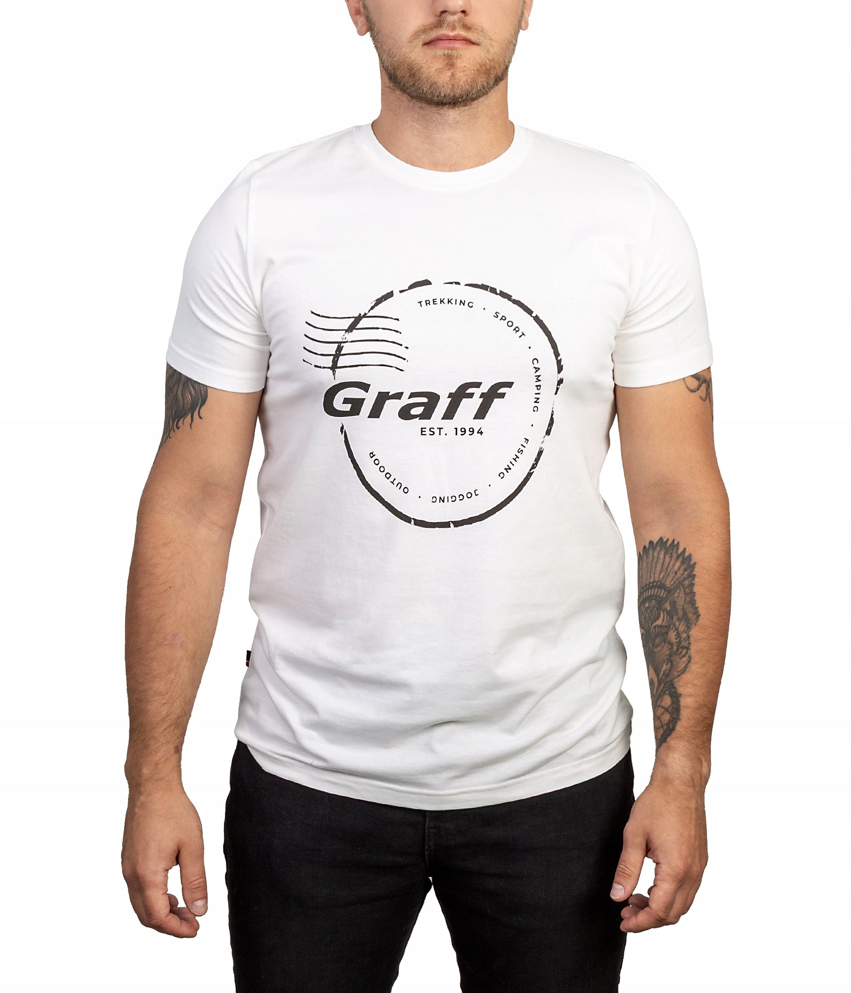 GRAFF WHITE T-SHIRTS SIZE 2XL