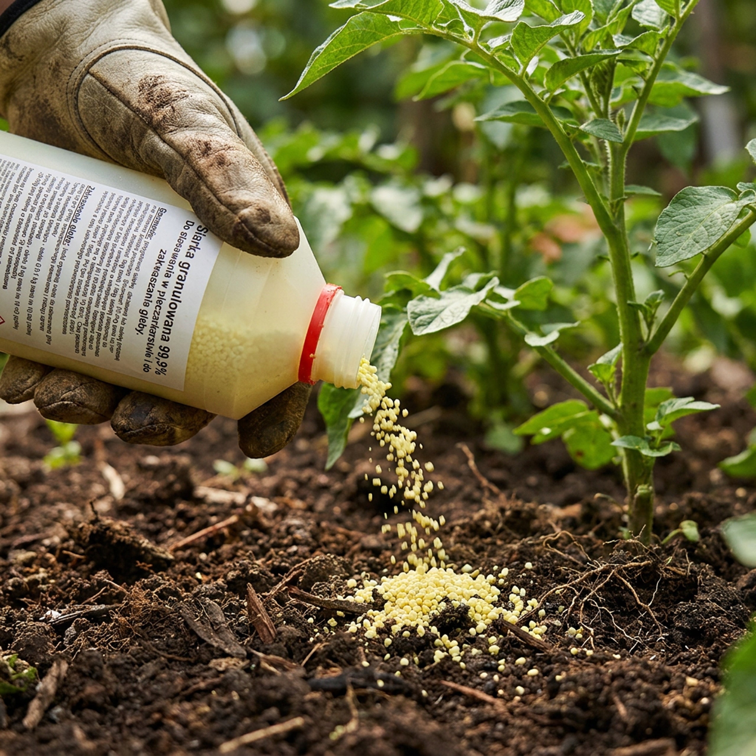 GRANULATED Garden SULPHUR for decontamination of blueberry GREENHOUSES FOR ACIDIFICATION Packaging status original