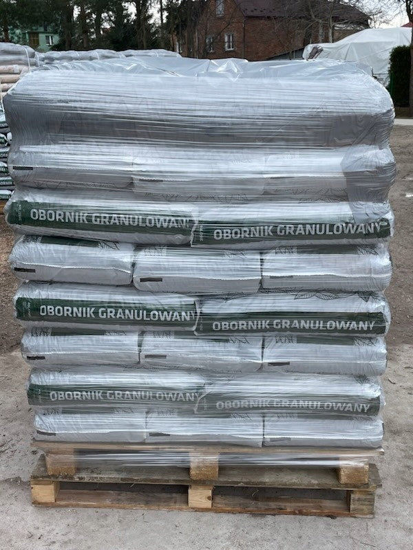 GRANULATED MANURE 30l 20kg NATURAL ORGANIC FERTILIZER ZRĘBKOR FOR VEGETABLES Manufacturer Zrębkor