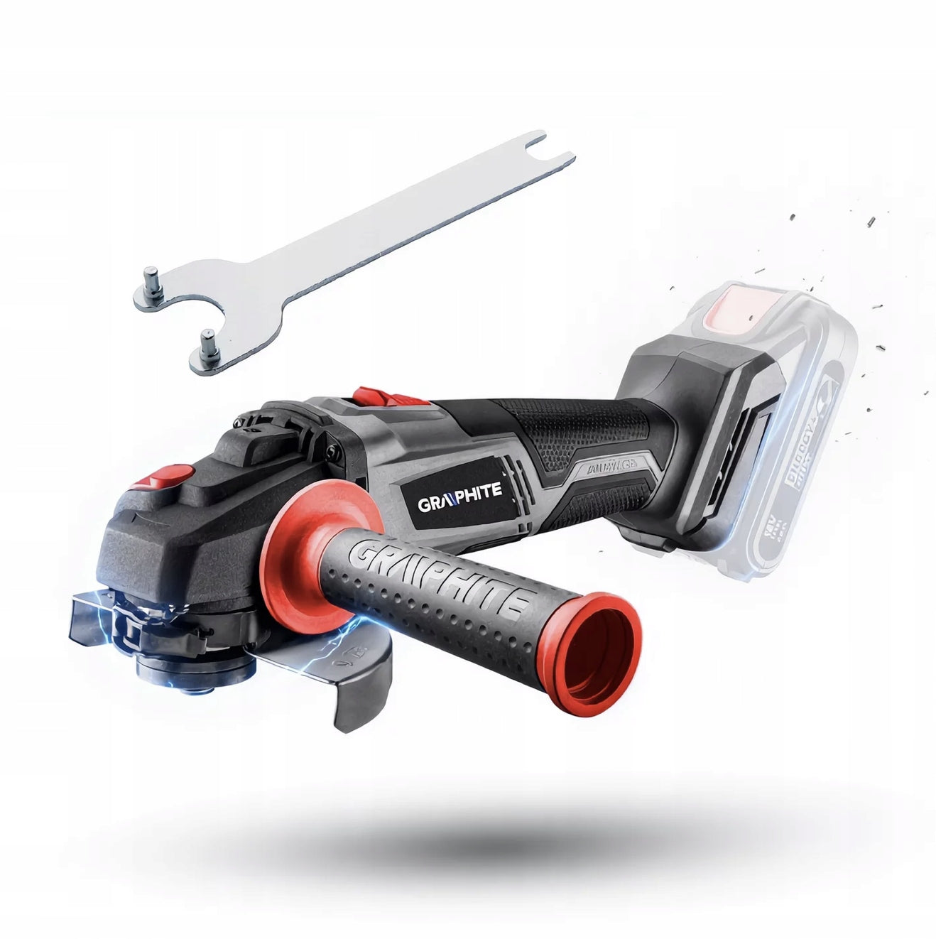 GRAPHITE Brushless Angle Grinder 125mm 58G026