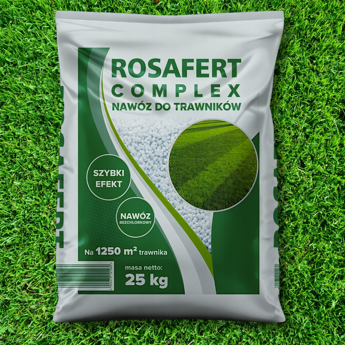 GRASS FERTILIZER 25KG FOR LAWN COMPLEX GRANULATED FAST LAWN EFFECT Form granules
