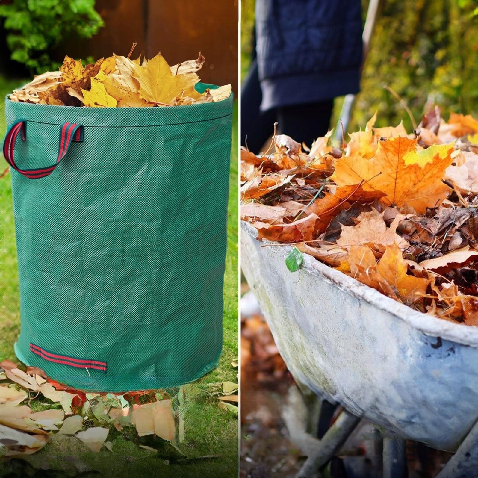 GRASS LEAF BAG PADDED BASKET BAG CONTAINER LARGE STRONG 270L XXL Brand no brand
