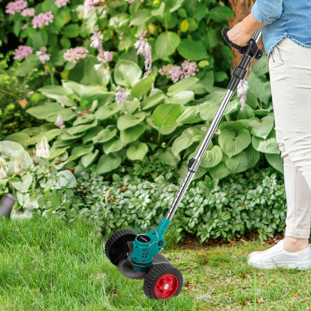 GRASS TRIMMER SCYTHE CORDLESS ELECTRIC GARDEN 2x AKU Kind edge trimmer