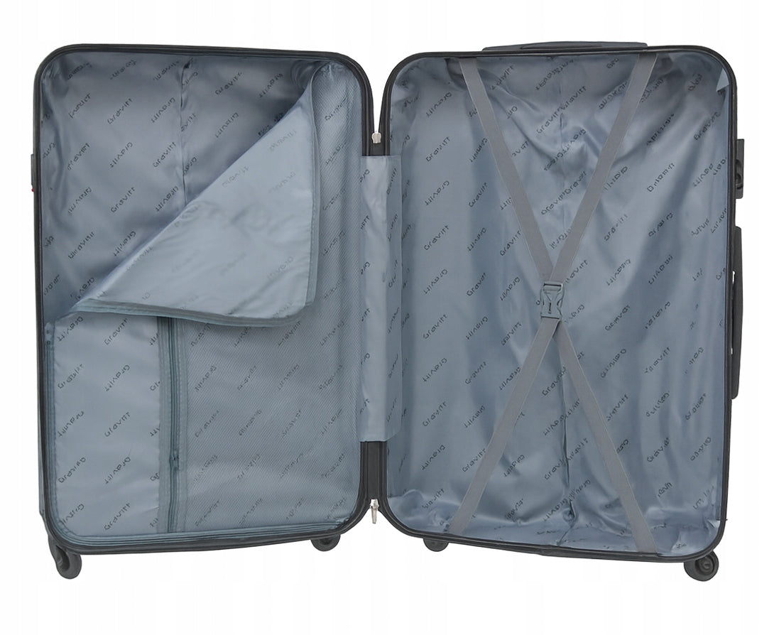 GRAVITT SUITCASE LUGGAGE SMALL SET 3in1 950 Depth (shorter edge) 24 cm