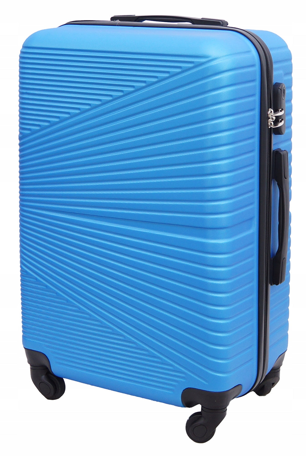 GRAVITT medium travel suitcase with wheels with ABS model 1203 Width (longer edge) 43 cm
