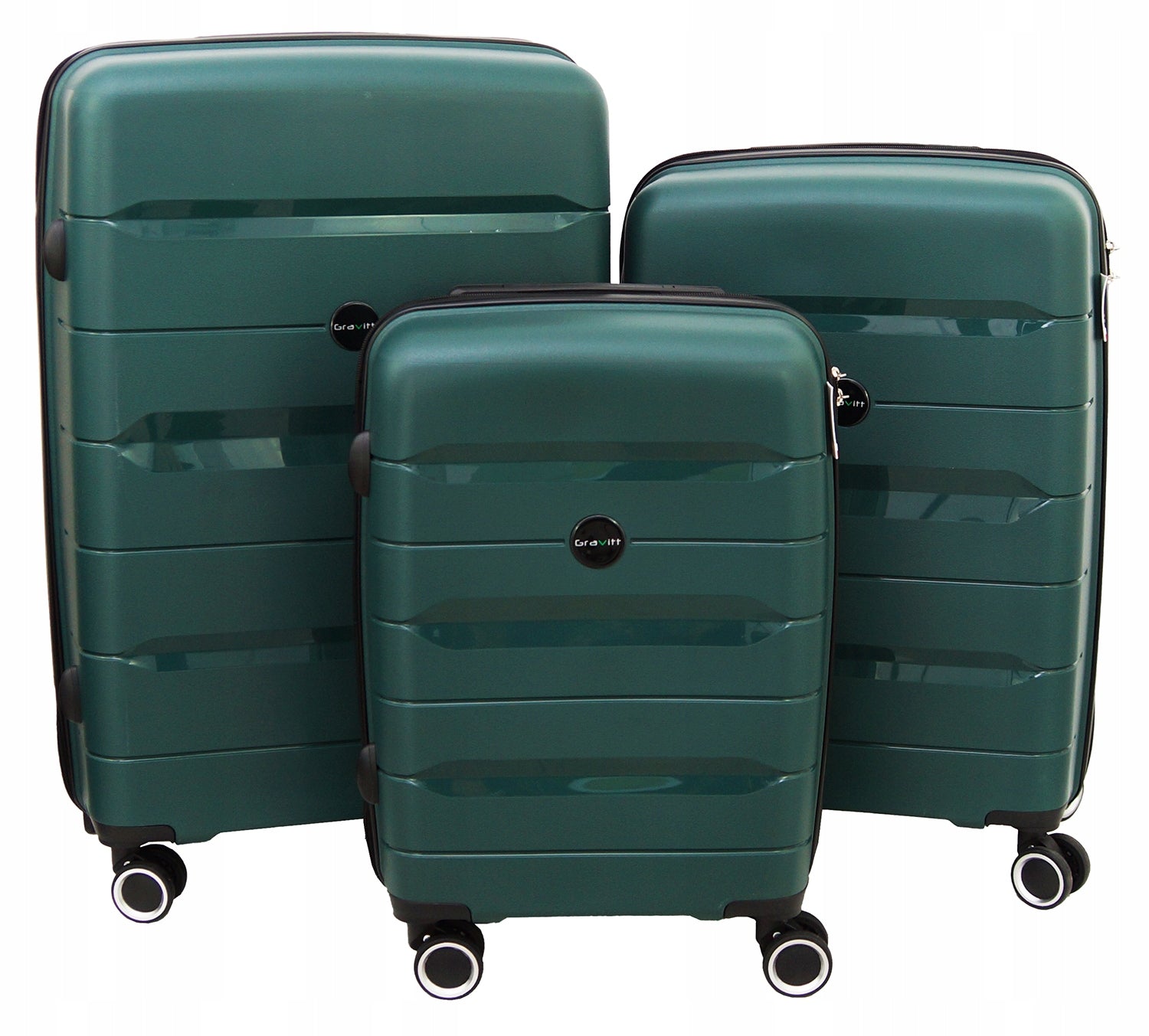 GRAVITT set suitcase set large medium small 3in1 POLYPROPYLENE 010 Brand Gravitt