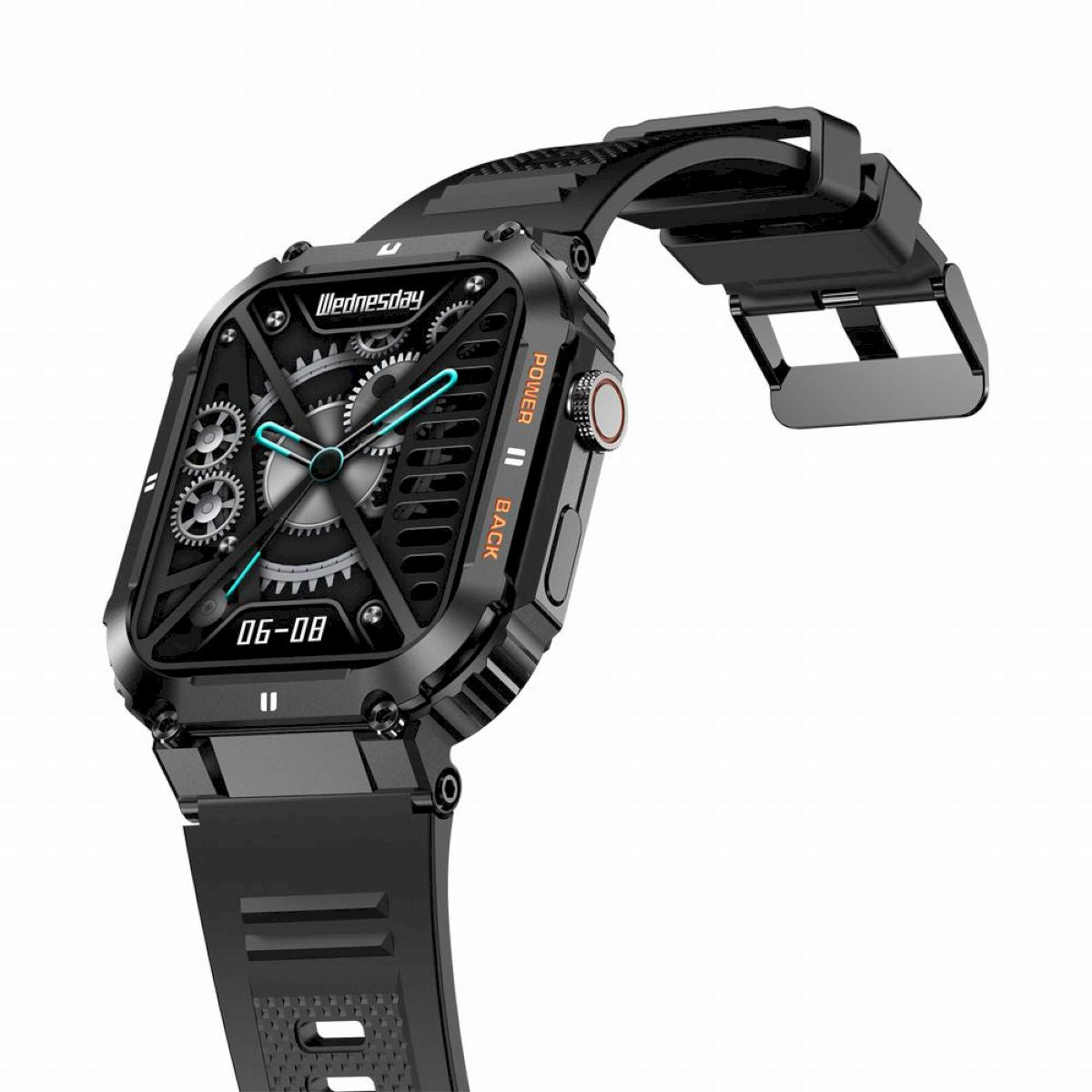 GRAVITY GT6-1 black smartwatch strap Brand Gravity