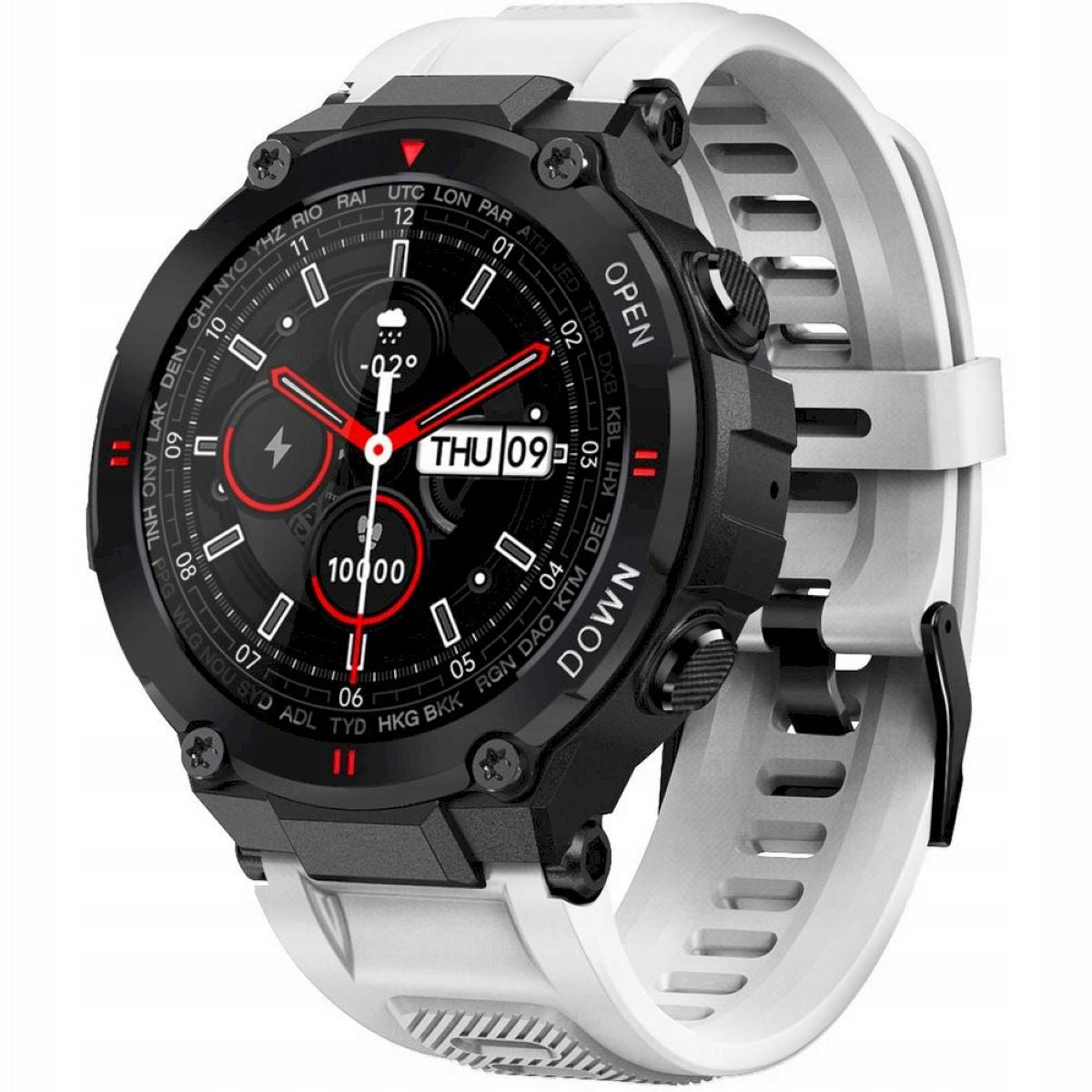 GRAVITY GT7-6 white men's smartwatch strap Brand Gravity