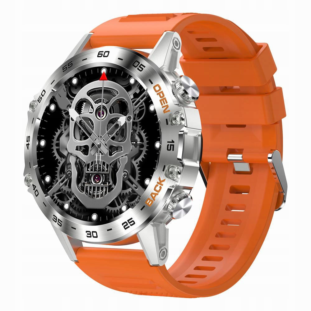 GRAVITY GT9-9 silver-orange men's smartwatch strap with talk function Model other