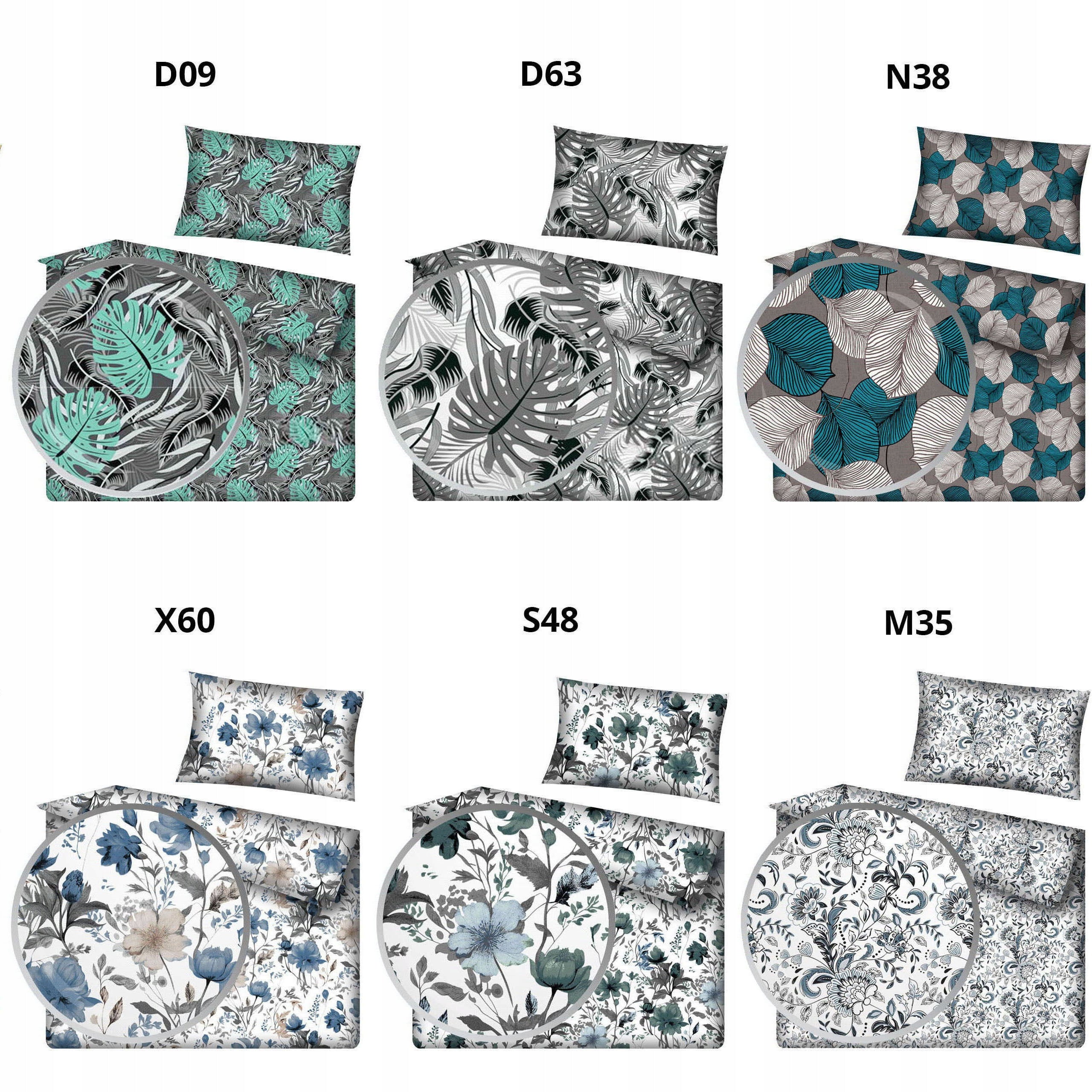 GRAY COTTON BEDDING SET WITH CATS Comforter cover width 140 cm