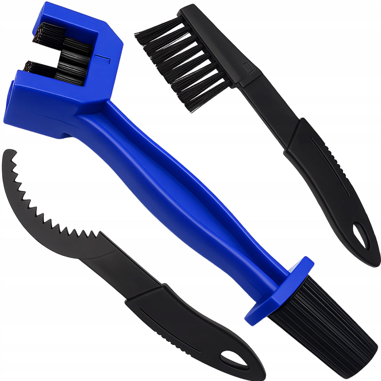 GREASE BRUSH REMOVER MICROFIBER GLOVES SET FOR BICYCLE CHAIN Packaging status original