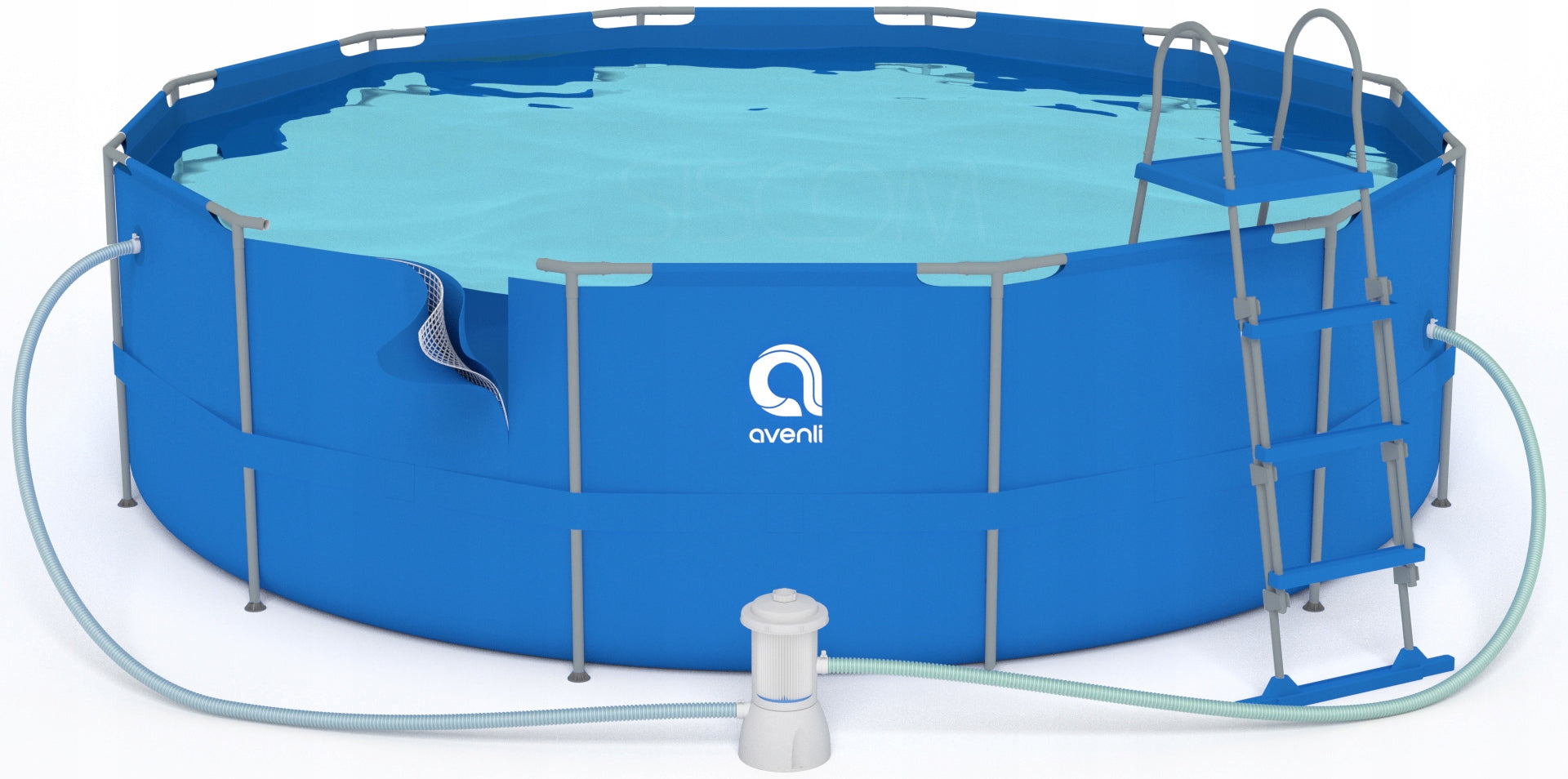 GREAT GARDEN FRAME POOL 457x122cm 18in1 WITH LADDER MODEL 2025 Manufacturer code 691