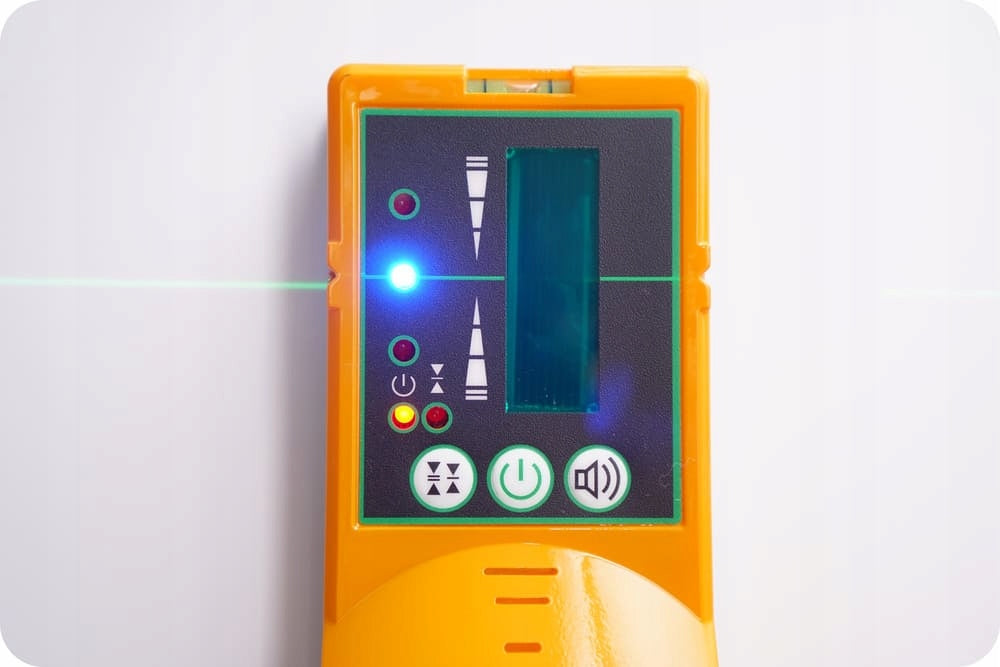 GREEN BEAM RECEIVER DETECTOR FOR LASERS WITH MOUNTING BRACKET DEKO Packaging status original