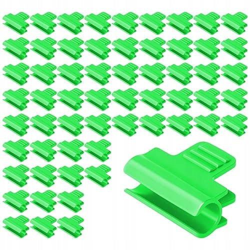 GREENHOUSE CLAMPS PLASTIC Ø 11 MM GARDEN MESH PIPES 60 PCS