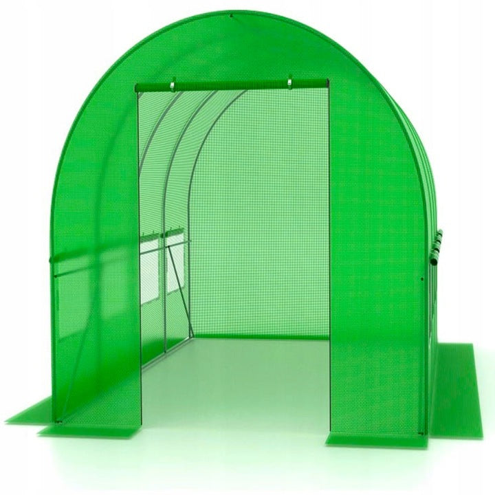 GREENHOUSE FOIL GARDEN TUNNEL 2x3 6m2 GREEN FOIL 3x2 Foil Tunnel Product height 200 cm