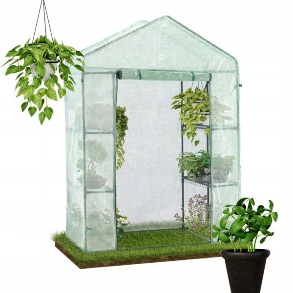 GREENHOUSE GARDEN FOIL WITH SHELVES SEEDLING FOR SOWING quilting on the balcony Manufacturer code TG71367