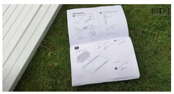 GREENHOUSE GARDEN POLYCARBONATE TUNNEL 10M2 250X400 PTF POLAND ANTHRACITE GRAPHITE Manufacturer code PPSTAL250X400