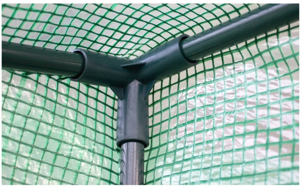 GREENHOUSE GARDEN TUNNEL FOIL TENT FOR TOMATOES VEGETABLES SEEDLINGS Product height 168 cm