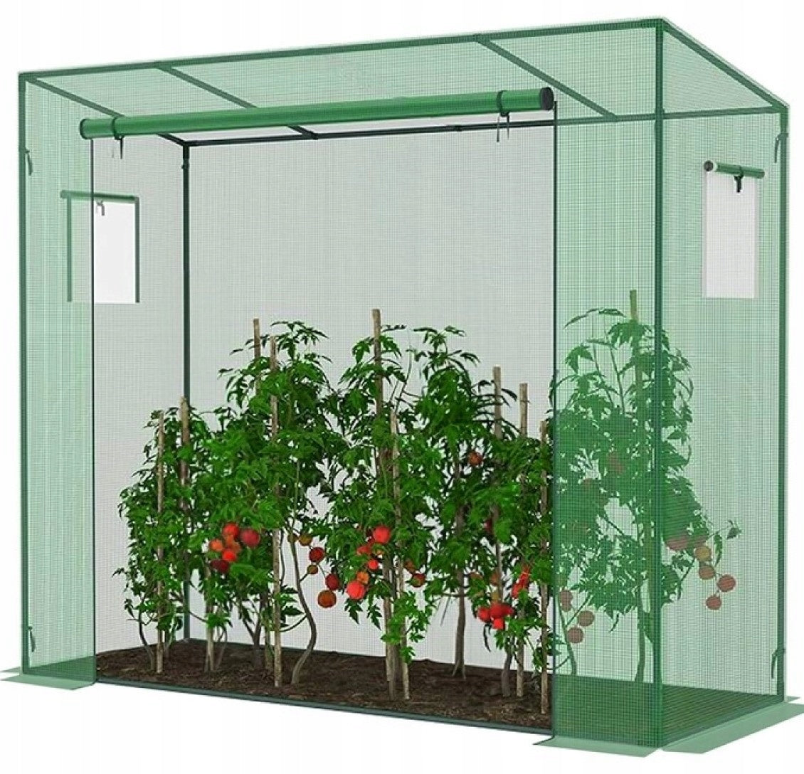 GREENHOUSE GARDEN TUNNEL FOIL TENT FOR TOMATOES VEGETABLES SEEDLINGS