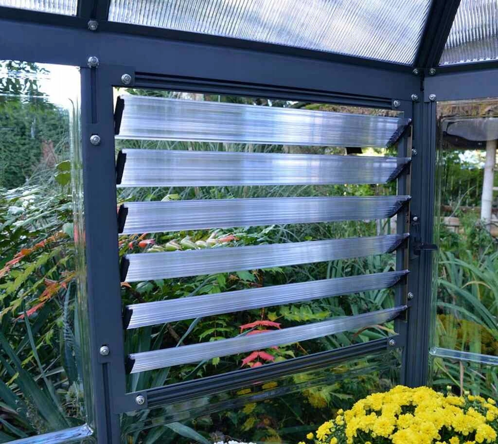 GREENHOUSE GARDEN WINTER GARDEN 2,5x2,5 PALRAM ALUMINUM POLYCARBONATE GREY Manufacturer code PA704053