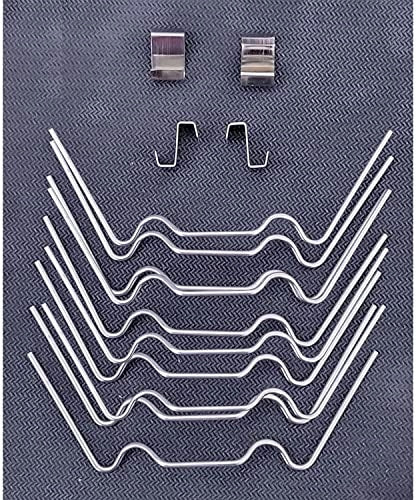 GREENHOUSE GLAZING CLIPS STAINLESS STEEL 100 PCS STEEL Manufacturer code Bez marki