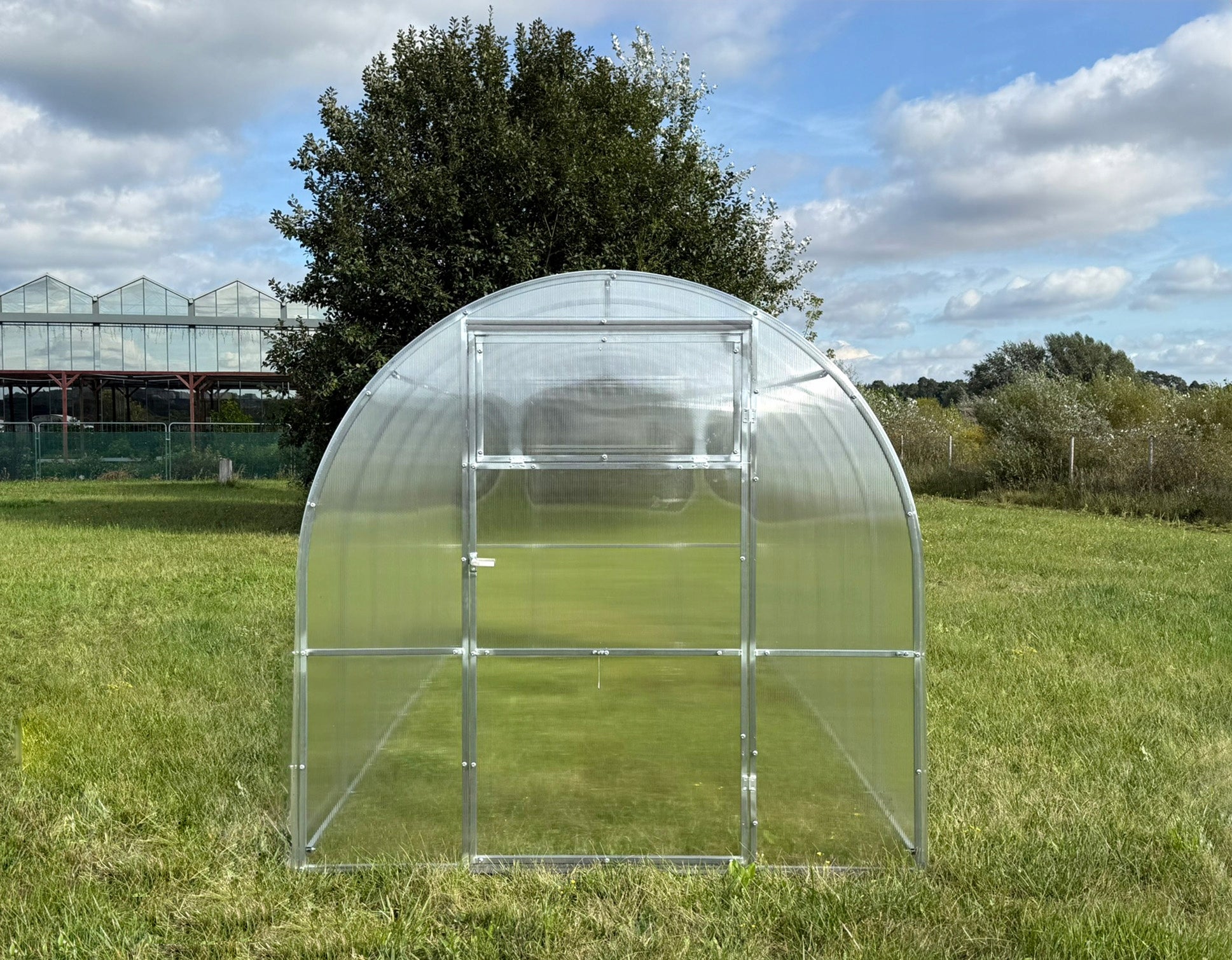 GREENHOUSE MADE OF POLYCARBONATE 2x3m with ZINC TUNNEL 20x20mm 6mm Manufacturer Profimet
