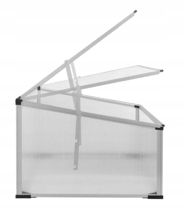 GREENHOUSE MINI INSPECT VEGETABLE HERBARIUM POLYWENGLAN ALUMINIUM 100x40x60cm Product height 40 cm