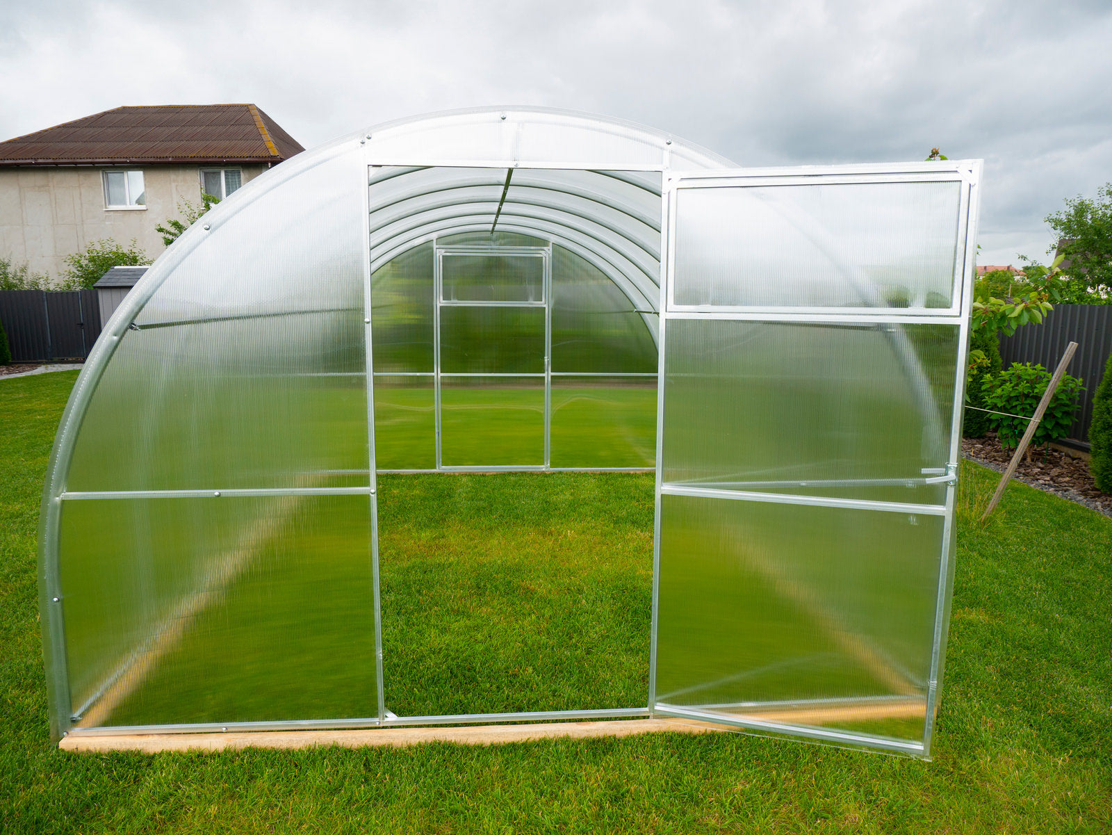 GREENHOUSE POLYCARBONATE AGRONOM LUX 3x6m 4mm 40x20 Thickness 4 mm