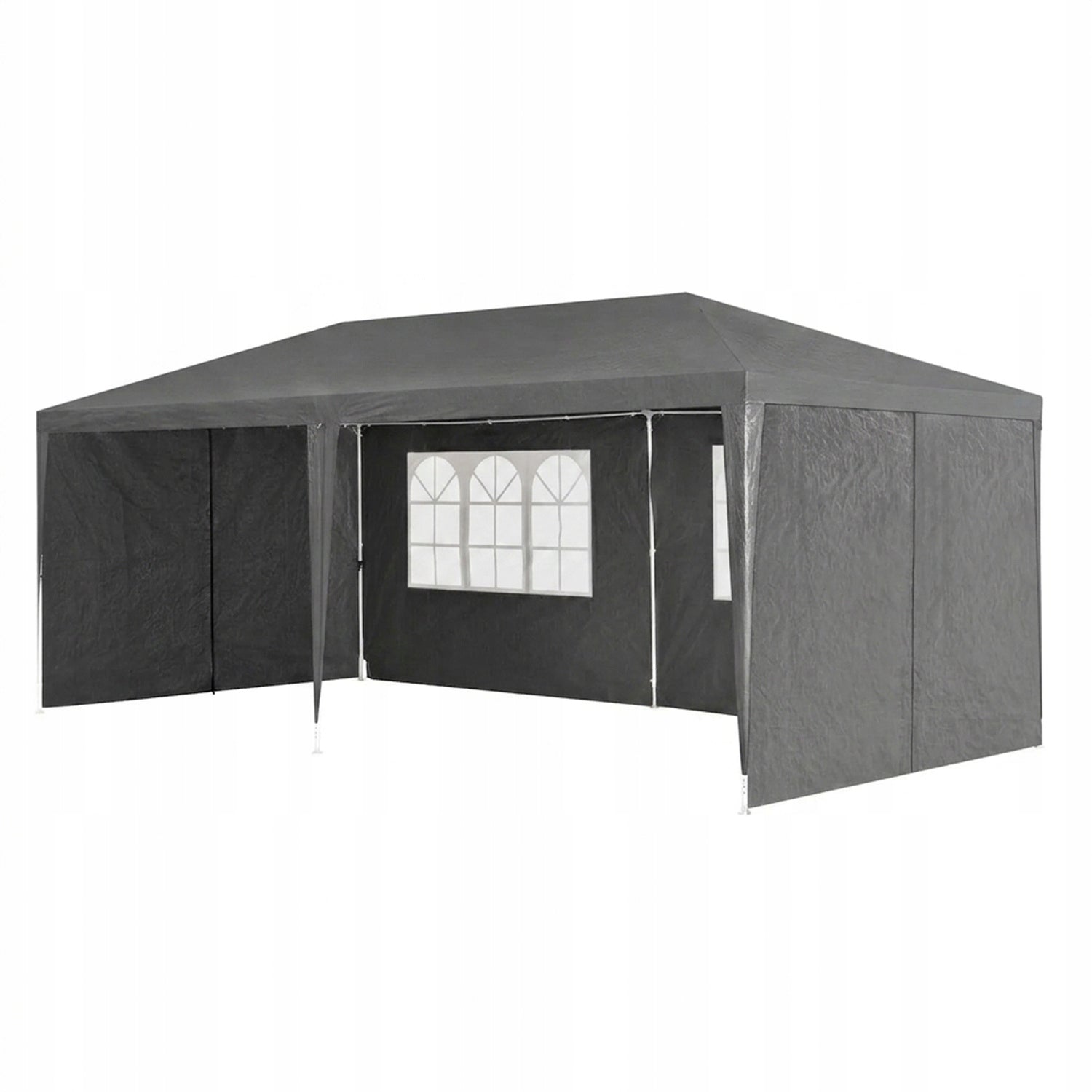 GREY GARDEN PAVILION 3X6 m + 6 WALLS TRADE PARTY TENT Type pavilion