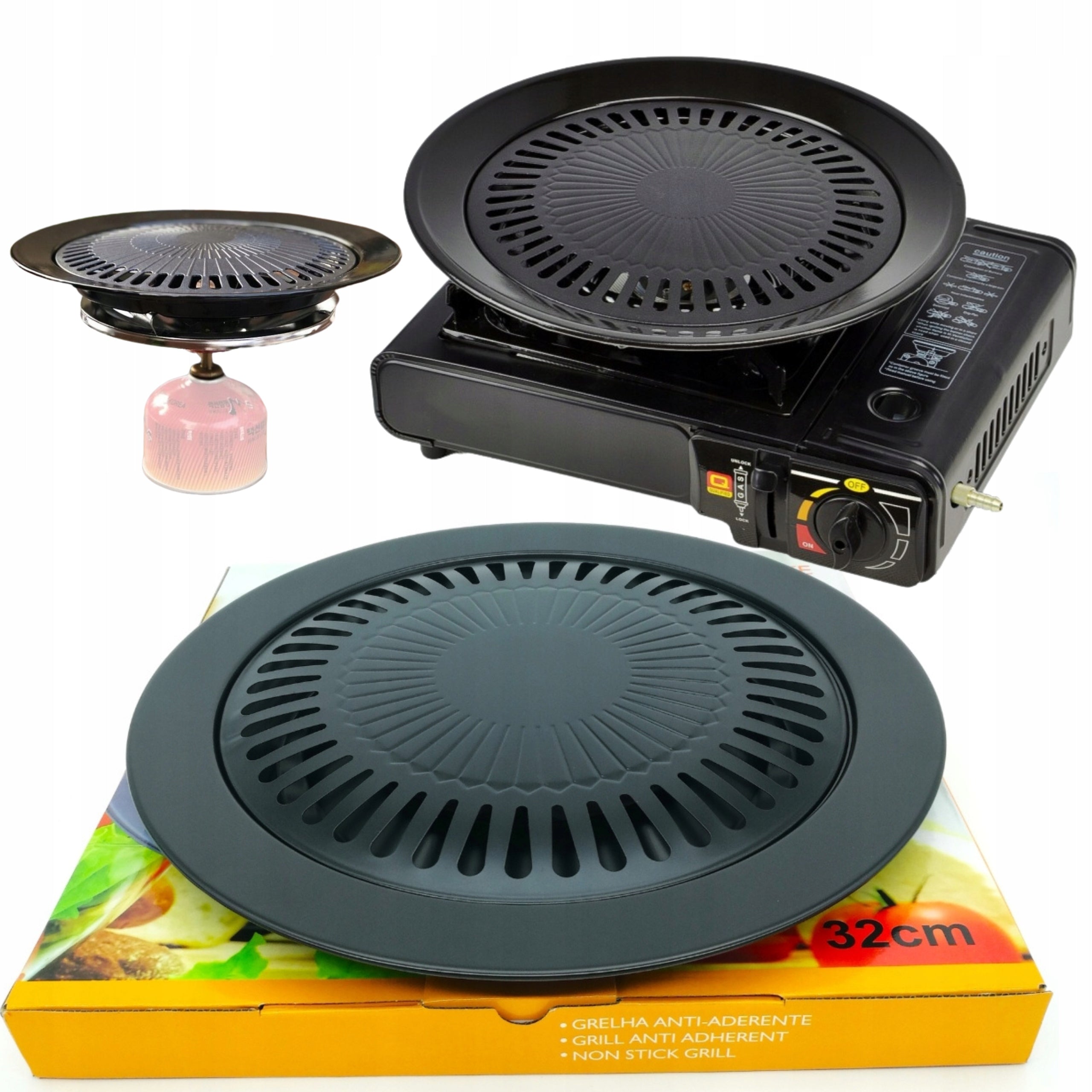 GRILL COVER for TOURIST COOKER grill DURABLE COATING 32cm