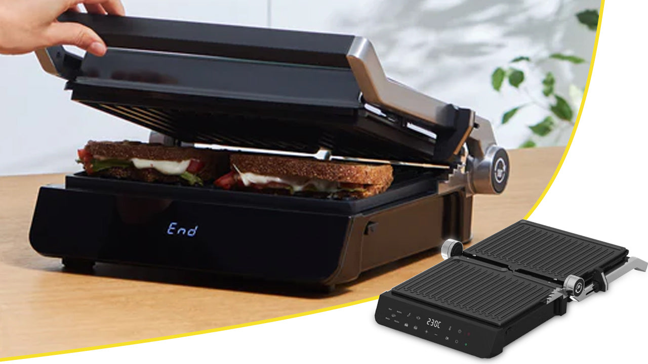 GRILL ELECTRIC TOASTER OVEN FOR PANINI KEBABA SANDWICHES FOLDING 2000W Brand no brand