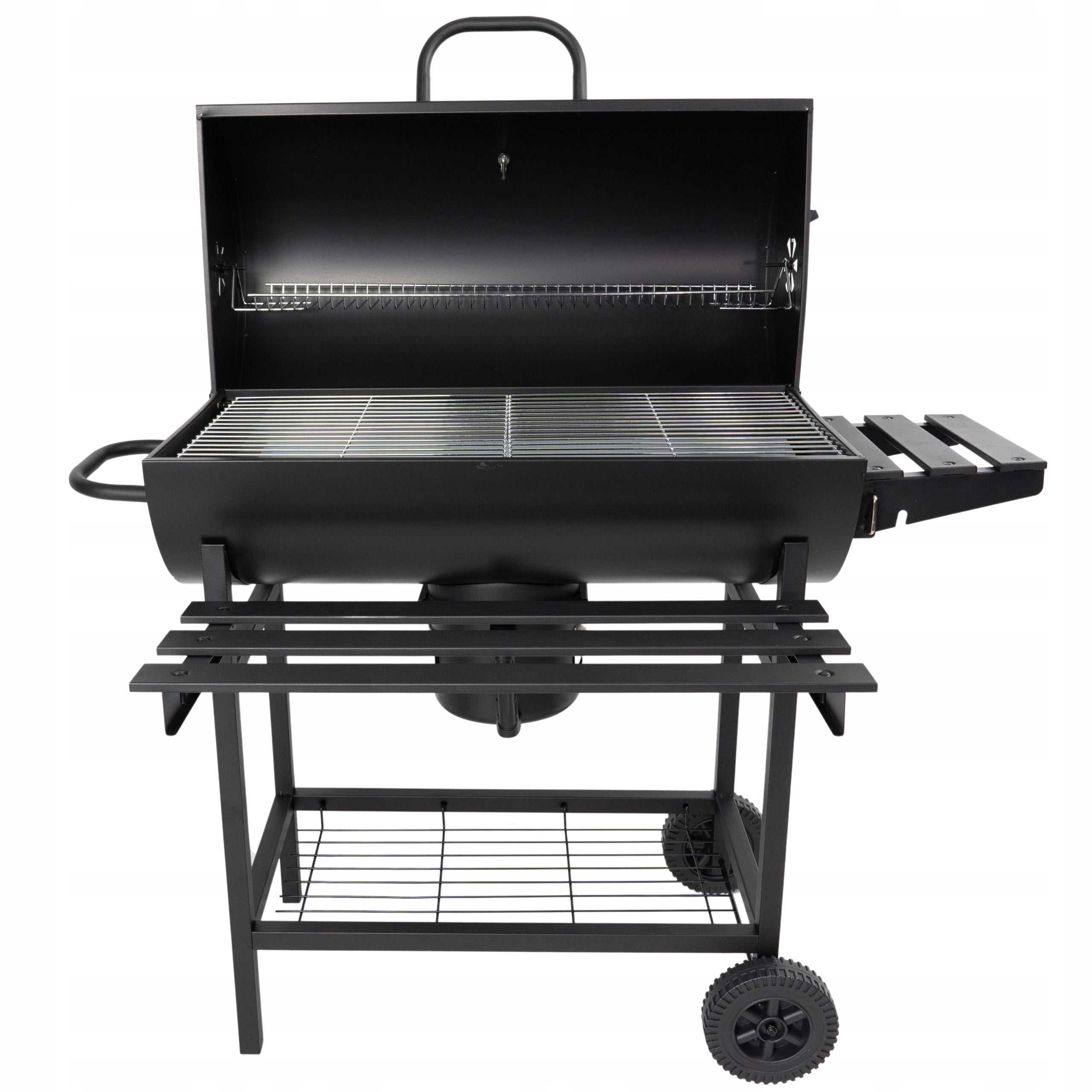 GRILL GARDEN CHARCOAL COVER ASHTRAY THERMOMETER LARGE XXL PORTABLE Grate length 71 cm