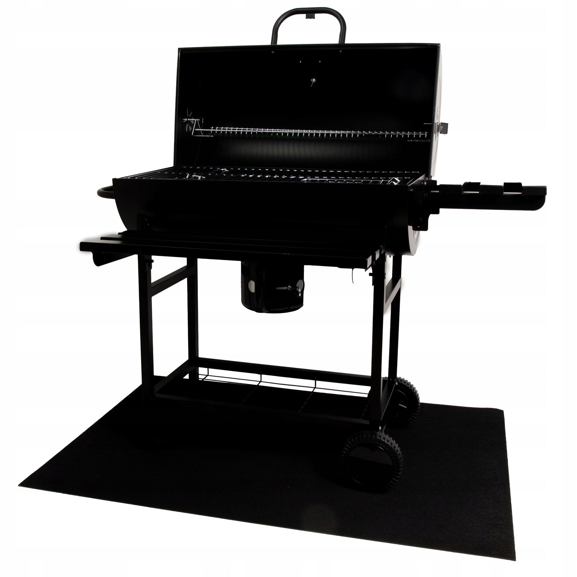 GRILL PROTECTIVE MAT 110x110cm BBQ LARGE PROTECTS THE FLOOR GRILL PAD Length 120 cm