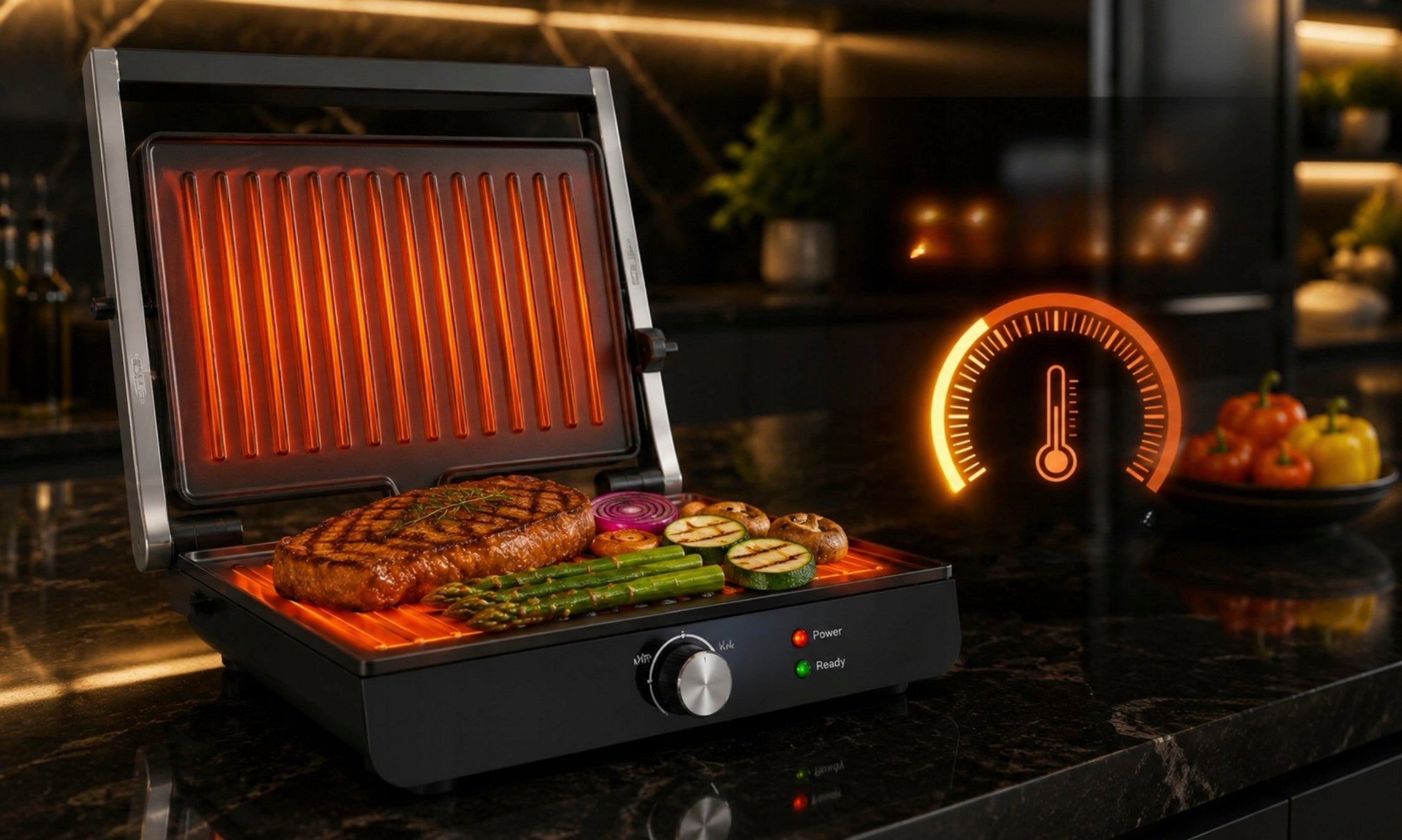GRILL TOASTER ELECTRIC TOASTER FOR PANINI SANDWICHES FOLDING LARGE 2000W Brand IMPER