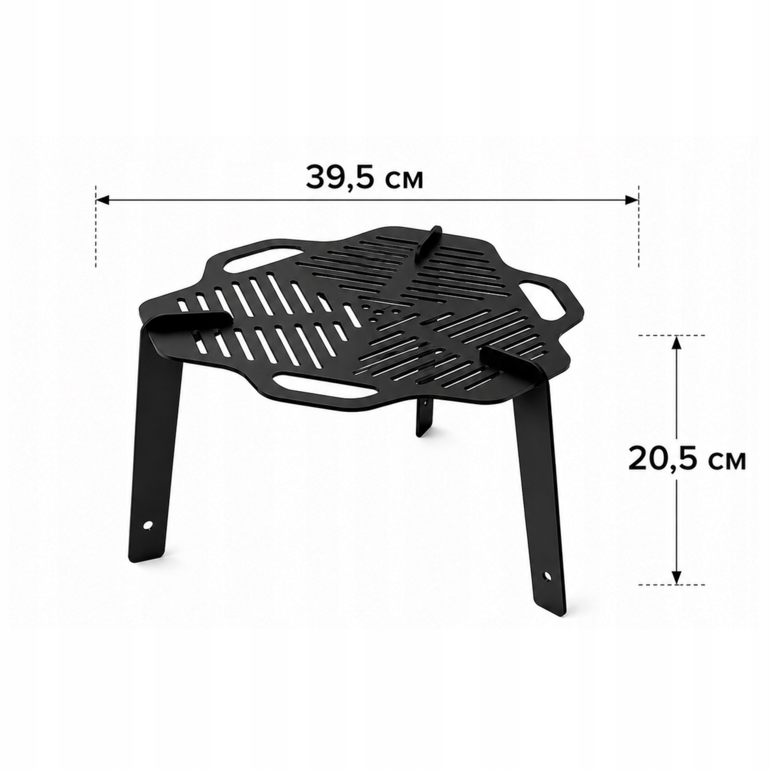 GRILL TOURIST GRATEOVER FIREPLACE FOLDING 3MM Manufacturer no brand