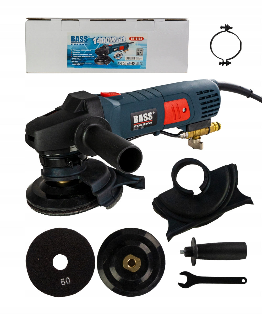 GRINDER WATER POLISHER FOR WET STONE 1400W BASS POLSKA Manufacturer code 5132