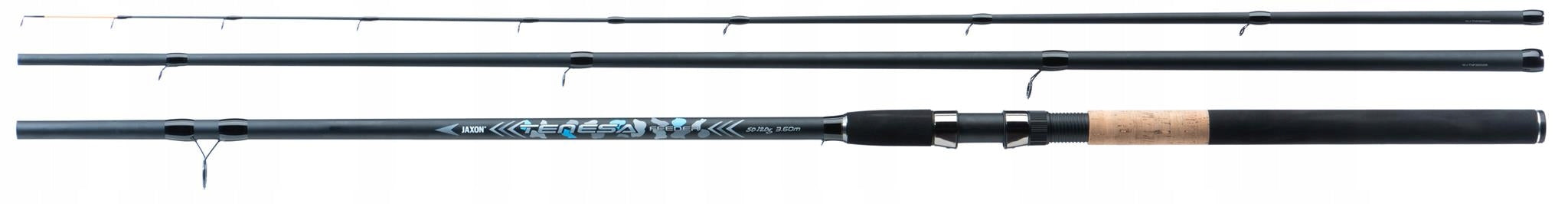 GROUND SET FEEDER Fishing Rod + Reel JAXON Brand Jaxon