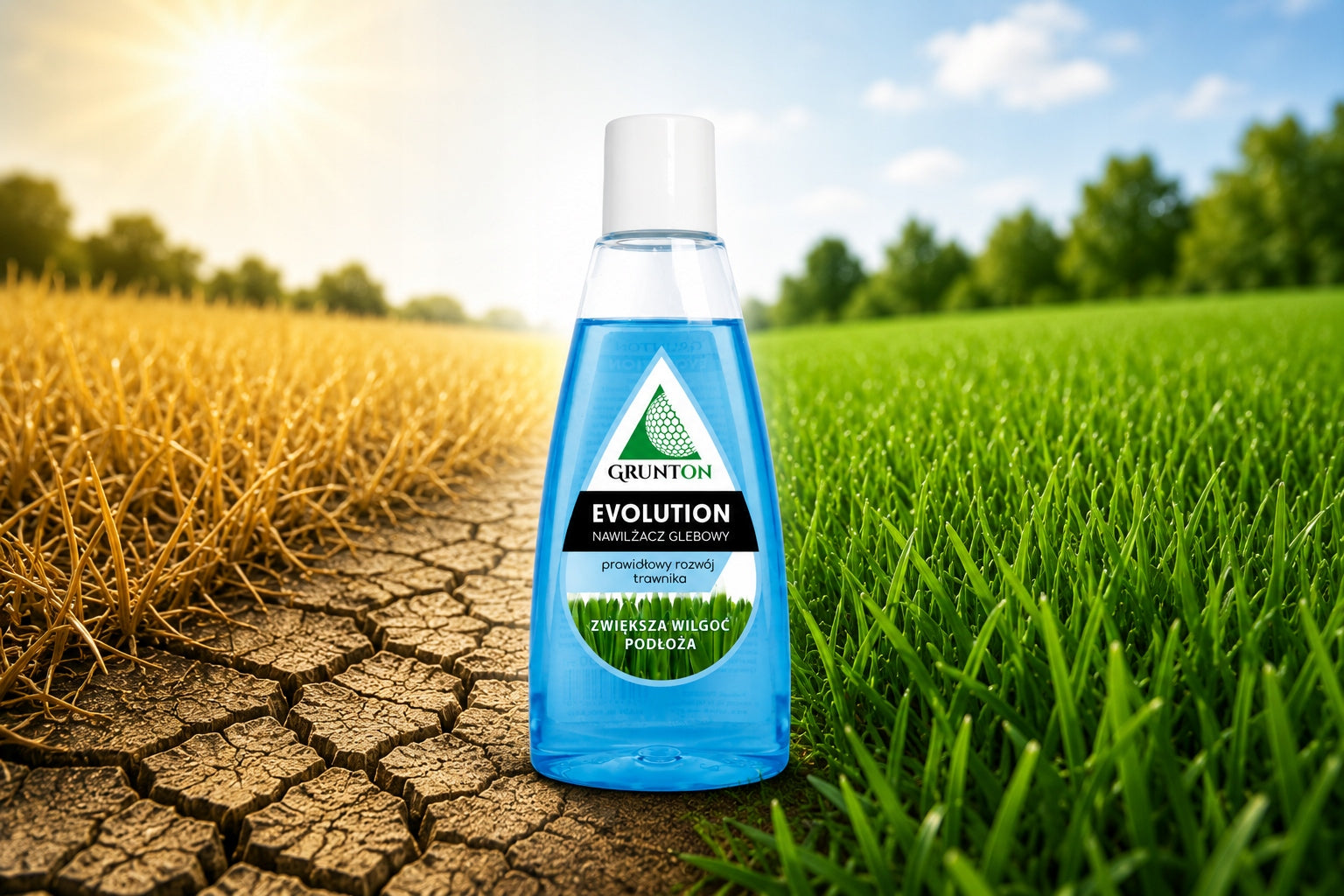 GRUNTON Evolution Liquid Concentrate Lawn Grass Humidifier 200ml 2 ary Manufacturer Certech